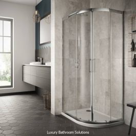 SOMMER 8 - Luxury Designer Offset Quadrant Double Door Enclosure