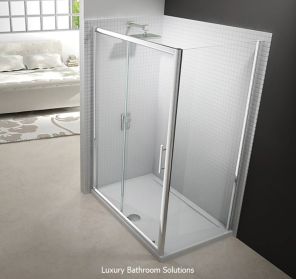 6 SERIES - Luxury Sliding Door with Side Panel Enclosure