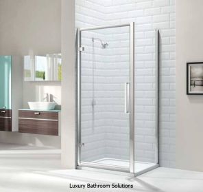 8 SERIES - Luxury Hinge Door with Side Panel Enclosure