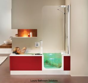 TWINLINE 2 & AIR SYSTEM - Luxury Artweger Walk-In Acrylic Bath