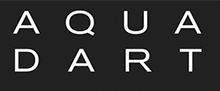Aquadart logo, Aquadart manufacture contemporary luxury designer shower enclosures and shower trays