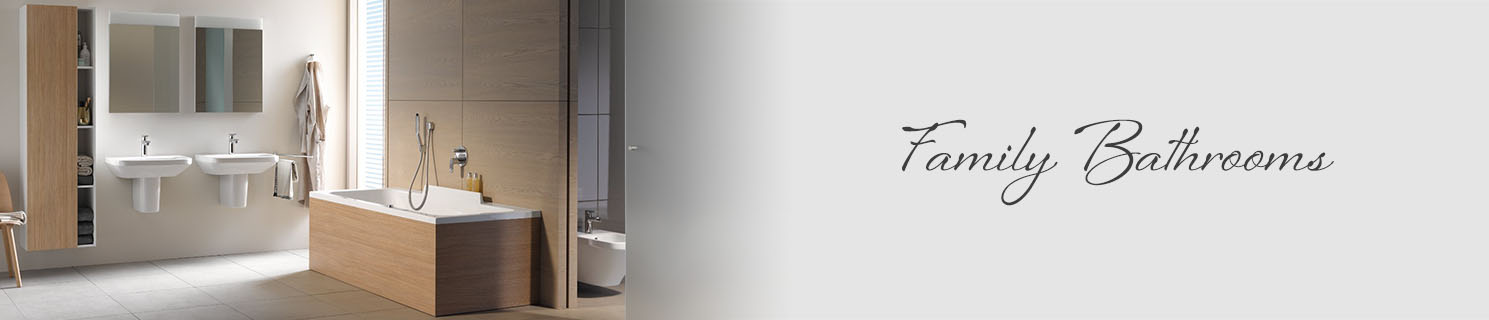 family bathroom design service logo